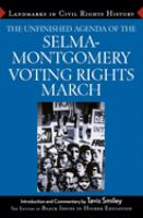 The_unfinished_agenda_of_the_Selma-Montgomery_voting_rights_march