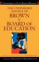 The_unfinished_agenda_of_Brown_v__Board_of_Education